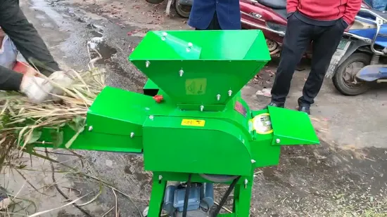 Animal Feeding Processing Machine Grass Cutting Machine Ensilage Straw Chaff Cutter