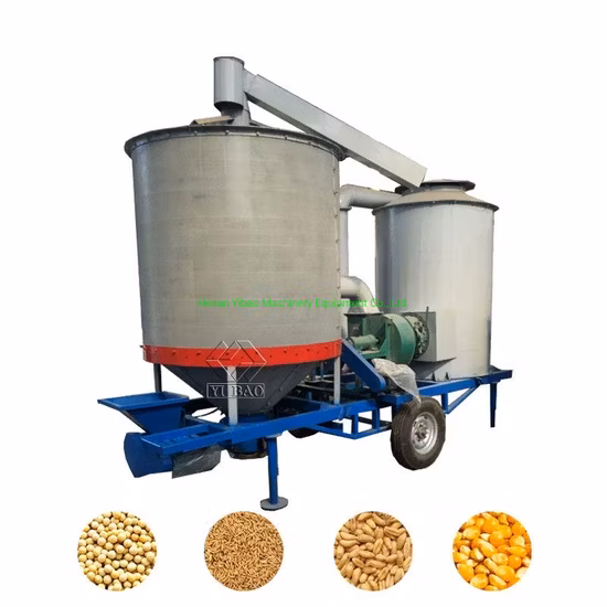Agriculture Use 20t Corn Dryer Machine Paddy Dryer Machine Spent Mobile Type Grain Rice Wheat Seed Drying Equipment