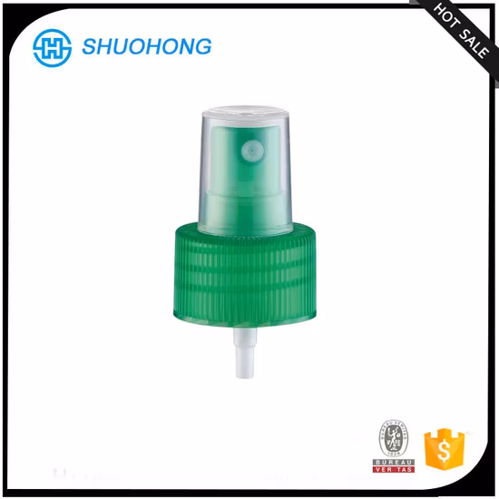 Black Plastic Fine Mist Sprayer with PP Cap, Black Cleanser Liquid Mist Sprayer Pump