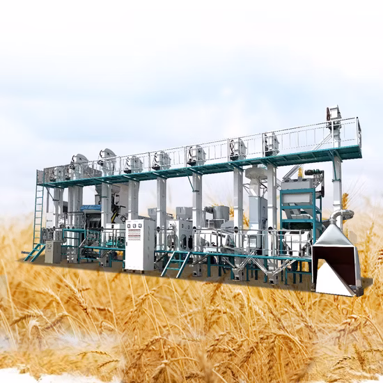 50-60tpd Tons Auto Full Set Rice Mill for Nigeria